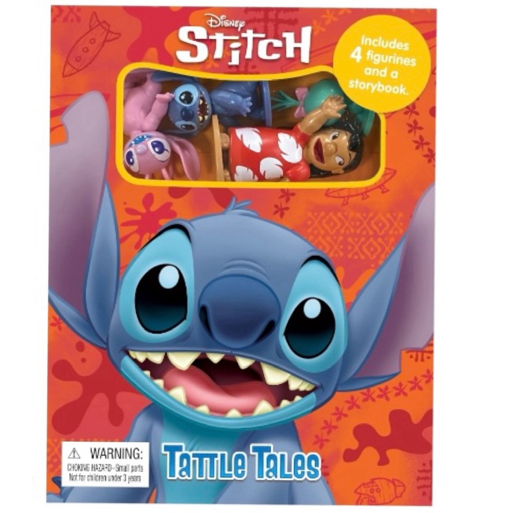 Disney’s Stitch “Tattle Tales” My Busy Book (NWT)
